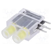 DBKD211 LED; in housing; 3.9mm; No.of diodes: 2; yellow; 20mA; 40°; 25mcd 0yG18kmCM5njdCtKt68R-Sw3ULCL--NeRuIRGNh7CgY