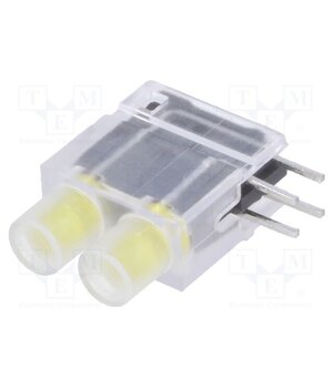 DBKD211 LED; in housing; 3.9mm; No.of diodes: 2; yellow; 20mA; 40°; 25mcd 0yG18kmCM5njdCtKt68R-Sw3ULCL--NeRuIRGNh7CgY