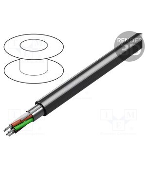 9535.01152 Wire; 5x24AWG; RS232; stranded; Cu; shielded,Al-PET foil; chrome cHHWlCIcdgwqxf3NlWYi81xQAhDfdKMOLPb688vdw2k