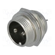 FC684202 Connector: microphone; socket; male; PIN: 2; for panel mounting Hoxf20lec4UcPLTHZ7JMl_jqfjTkGB_nLqwDr-mgzsc