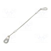 GN 111.2-150-C-TR Retaining cable; with 2 mounting tabs; Plating: PVC; 150mm qiueTaZRBhJWBDy9If41aNZFGnkHyFD5fS-d7n3OMS4