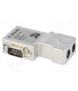 803844 Connector: D-Sub; PIN: 9; angled 90°; screw terminal; for cable zgnZtfK1RjYub4b55oNeYcLO2vpsmN4FXtTNhU7HVhI