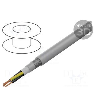 0026231 Wire: control cable; ÖLFLEX® FD CLASSIC 810 CY; 3G1mm2; grey 5DLqBVMqRkRwHFV0i50s8lhWlAUsGwGgTahsWu_QV3M