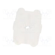 465-200 Spacer sleeve; LED; ØLED: 3mm,5mm; L: 5.1mm; natural; UL94V-2 YSdxpWZFbKjKc7szOIuTWQwxwq63a10ap72EPWxr4eM
