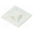 ABMM-A-C Holder; self-adhesive; ABS; white; Tie width: 2.5÷3.7mm; Ht: 4.6mm dvQ42tuNY4bR_bIlYsaKXKcwC5CWjBi1PaRbks1A4gY