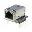 WIZ820IO Module: Ethernet; Comp: W5200; 3.3VDC; SPI; 2.54mm; pin header,RJ45 mfB-9vq2JqX20iyyBvyY6n2tc-qh61ovfCGg0ysM7Wg