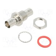 112433 Coupler; BNC socket,both sides; straight; 50Ω; POM WVTk7IQfr2flAaDuBo8YQsYC3Sq4WAXxjgYbOCHE71c