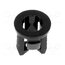 FIX-LED3-4 LED holder; 3mm; one-piece; black; UL94V-2; L: 5.7mm; polyamide pUbEOxIH9fq_r2htHzDP6PXg4lGO4wf2JQCzRQPda-I