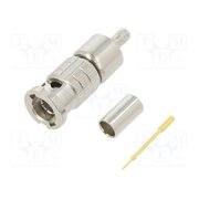034-1042 Connector: Micro BNC; plug; male; straight; 75Ω; HD-BNC; for cable UDbNY0p6iHAJIUoobIjpzysevgn8roL00WLwhY4Woas