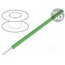 3051/1 GR001 Wire; HookUp Wire; 22AWG; wire; Cu; PVC; green; 300V; 305m; 1000ft u5cZ2cp4eKBZbt3WvLke20HnUktiqXklXk6LzvfdNMs