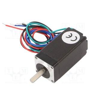 STEPPER MOTOR: BIPOLAR, 200 STEPS/REV Motor: stepper; 4.3VDC; Shaft: D spring; max.29mNm; 800mA SKzkiqtXAfFGV5BW27p0G11QG-6sEbA0qFTsYYfQRZ8