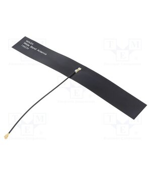 146234-0100 Antenna; GSM,LTE; 1.8dBi,2.8dBi,5dBi; linear; self-adhesive; U.FL cGb6fTCuKLEOVUHlFAYtQ5Raniq087XEOSE1MYV74qI