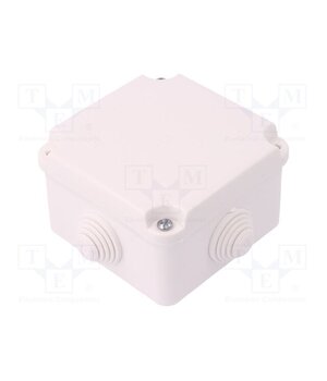 0224-00 Enclosure: junction box; X: 88mm; Y: 88mm; Z: 60mm; wall mount; IP55 XYimxAqKMfg-RjVuZyaOqE2TWw_H0m6Ixqg7HHvxmls