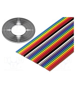 3302/34SF (100FT) Wire: ribbon; 34x28AWG; 1.27mm; stranded; Cu; unshielded; PVC; 50V pPaXUaTPYUH4lids05nVGDESIIjsFkaayvahX1p0QYQ