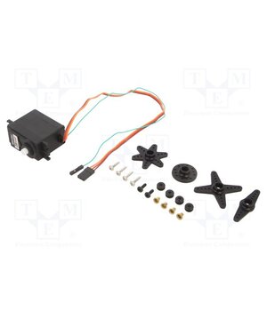 FEETECH STANDARD SERVO FS5106B-FB Motor: servo; 4.8÷6VDC; standard; analogue; 40.8x20.1x38mm; 180° 5dhOCnYiYRUzLwTaCWl42PkLTlzr4jBrS21psBnCZ9w