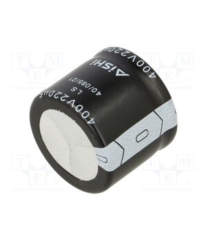 ELS2GM221Q25KTP Capacitor: electrolytic; SNAP-IN; 220uF; 400VDC; Ø30x25mm; ±20% G3NHDqA4AAZVToYEGTEGkaFm5U8bXgTF4nX1wxRkIjg