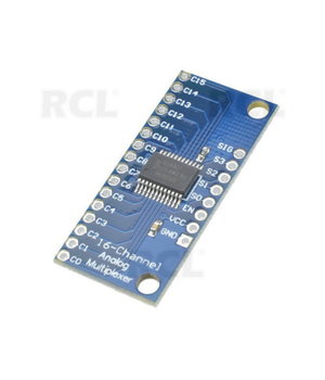 I2C interfeisa sprieguma pielāgošanas modulis/demultipleksors CD74HC4067 modulis

 ABMP01.jpg