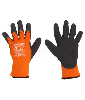 30-201/11 Protective gloves; Size: 11; orange-black; MaxiTherm® xTEpT-gkfZdYsItpxeaMm_LSwT_zkvLLZ5qqcOAImo0