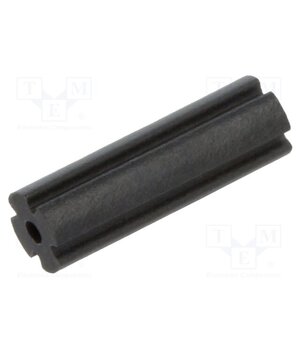 ELM 7-10MM Spacer sleeve; LED; Øout: 3mm; ØLED: 3mm; L: 10mm; black; UL94V-0; PVC 1831PFKYHV8_956dCPuH8qmm70ozZYBoPaIKkN5Y0J8