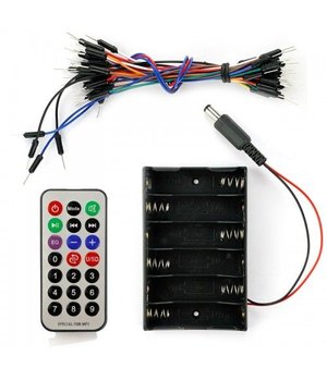 ARDUINO MODUĻIS Pamata sākuma komplekts UNO R3 (analogs)

 ABRSTARTR3+4.jpg