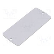 ALP 2.1 Front panel; aluminium; W: 36.9mm; L: 85.8mm; Thk: 2mm 74zHi9UNmWMrYVq5oyvqlkOeuo4O26g5AsjqljOeXKI
