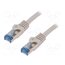 CQ4102S Patch cord; RJ45 plug,both sides; S/FTP; 6a; stranded; Cu; 15m wal0GY8wongY3aPTGzKdX4MXqzh4GyWCQcrRwINNcVk