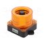QWCD35-12/24-A Signaller: lighting-sound; 10÷30VDC; LED; amber; IP66; Ø136x126mm oYllE2-HQuUEYgMCGQwbjcxalRRCYVV8pHYuvsAueSo