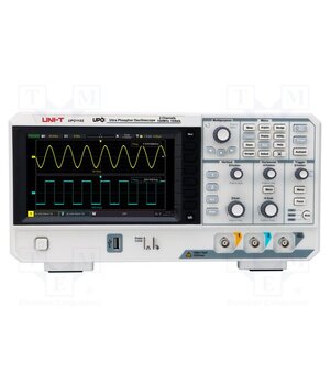 UPO1102 Oscilloscope: digital; Ch: 2; 100MHz; 1Gsps; 56Mpts; LCD TFT 7" H56YvaJg2Xegs9eqecyfkUc08NxeNqow2UFfiAEASiA