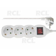 SADALES PLATNE 3xSievietes 5m, ar elektriskās zemes, 230V, ar slēdzi

 CLA013XJ.jpg