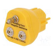 CPG 3000 10M-1R Earthing plug; ESD; 1MΩ Flm07lNDkd79cWegdRCWtKURckTDZ4H32SE8hnQRNmk