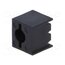FIX-LED-343 LED housing; 3mm; polyamide; angular; 3 PIN; black; UL94V-2; W: 7mm Q5z4HawMPxXG_LfxZW3QPGI8fzmXSGgSd0tRj8hVepM