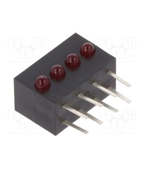 KM2520EF/4ID LED; horizontal,in housing; 1.8mm; No.of diodes: 4; red; 20mA; 40° LEIYZfZndQuf4NYQCSWmwDXcqpKgHykhPjT4pRSvWFg