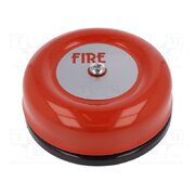 CFB6D24RED Signaller: sound; bell; 24VDC; 95dB; CF; IP21; red; Ø152x63mm tnQ_ncHI07XqiWsaMopowNL5U18uVDP3gzjKqdd4ZSI