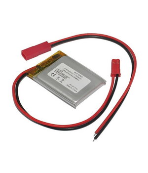 UZLĀDĒJAMA BATERIJA Li-Po 3,7 V 550 mAh 5x30x40 mm ar JST savienotāju

 BALP053040.jpg