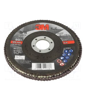769F 125MM P 80 Flap grinding wheels; Ø: 125mm; Granularity: 80; 22mm HWsYsJtYpgtpyHE8DWrgC73b_qJE7nRsuEGtC3N3frA