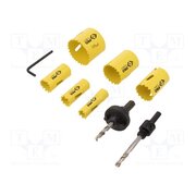 424045 Hole saw set; 16mm,20mm,25mm,32mm,38mm,51mm; 9pcs. VM8xjPPaMfb7LFhuWtyp4umoOg91AImvYinluzNjJMo