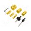 424045 Hole saw set; Ø: 16mm,20mm,25mm,32mm,38mm,51mm; 9pcs. VM8xjPPaMfb7LFhuWtyp4umoOg91AImvYinluzNjJMo
