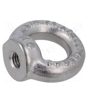 DIN 582-M8-NI Lifting eye nut; eye; M8; A2 stainless steel; DIN 582; 20mm d6CTdamVFoFqSp72dvq4hfJBDFyc84Z5n0m1M3yfBEg