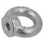 DIN 582-M8-NI Lifting eye nut; eye; M8; A2 stainless steel; DIN 582; 20mm d6CTdamVFoFqSp72dvq4hfJBDFyc84Z5n0m1M3yfBEg