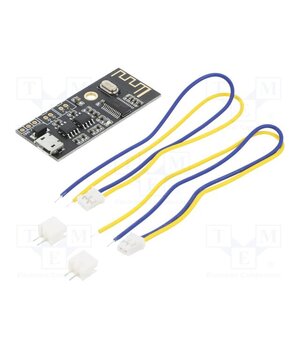 DFR0720 Module robotics: audio; amplifier; 3.7÷5VDC; 5/5W elL_XcXO0VVCu5IwFkciJ28fuEVCdXHnG58z8S4ImDE