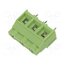 XY636-3P 9.52MM GREEN Connector: PCB terminal block; terminal; angled 90°; on PCBs oxKM70gzQ7cV4kn8suODAcKtOgT9HGZItJ7uZ5OHPMw