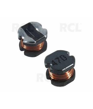 SMD induktors 100 µH, 0,64 A, 0,47 Ω, 10 %, 5,2 × 5,8 × 4,5 mm

 L210_L5.jpg