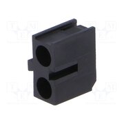 FIX-LED-6302 LED housing; 3mm; polyamide; angular; black; No.of diodes: 2 Vn8g1MsKIxhXIOWq-Y5nh7grWhzaUcSihYozyf5MVXI