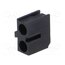 FIX-LED-6302 LED housing; 3mm; polyamide; angular; black; No.of diodes: 2 Vn8g1MsKIxhXIOWq-Y5nh7grWhzaUcSihYozyf5MVXI