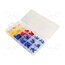 YT-06891 Kit: connectors; crimped; for cable; insulated; 160pcs. a2Z6lqoWIp3t5TCEw4o777Krw7tDANDt56NN_AQgLcU