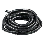 Spiral wrapping for wire harness ø12-70mm 10m black