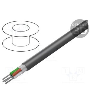 5064C SL005 Wire; Xtra Guard® 1; 4x18AWG; unshielded; 300V; 30.5m; Cu; stranded zMOW-kYMaptqaKhzdDUv0otCjStNxCCMkDET8diFado