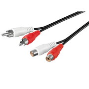2x RCA (P) <-> 2x RCA (S) kabelis, 3 m

 CKA022_5.jpg