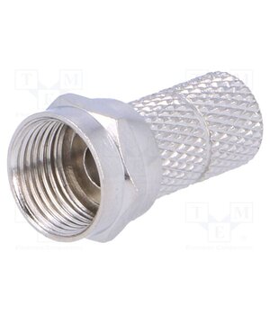 H3005B COPPER L=20MM Connector: F; plug; male; twist-on; for cable; straight; RG59; 6mm aYrh9R-0tkikxO138bAqBLLJn1uwsRc_KE3XlnIFsow