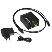 Digitālais-analogais audio pārveidotājs, koaksiālais un Toslink, komplekts

 AGVK02ML.jpg
